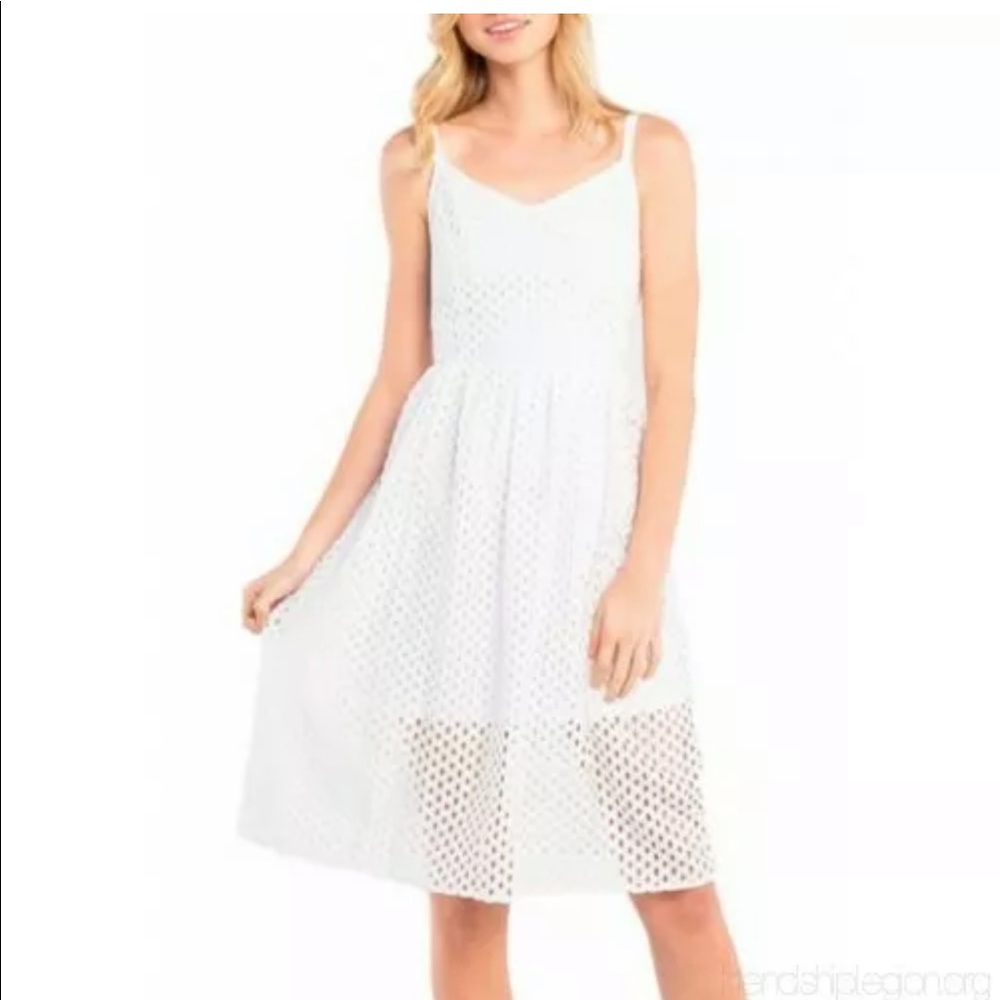 Kenzie open mesh lace dress